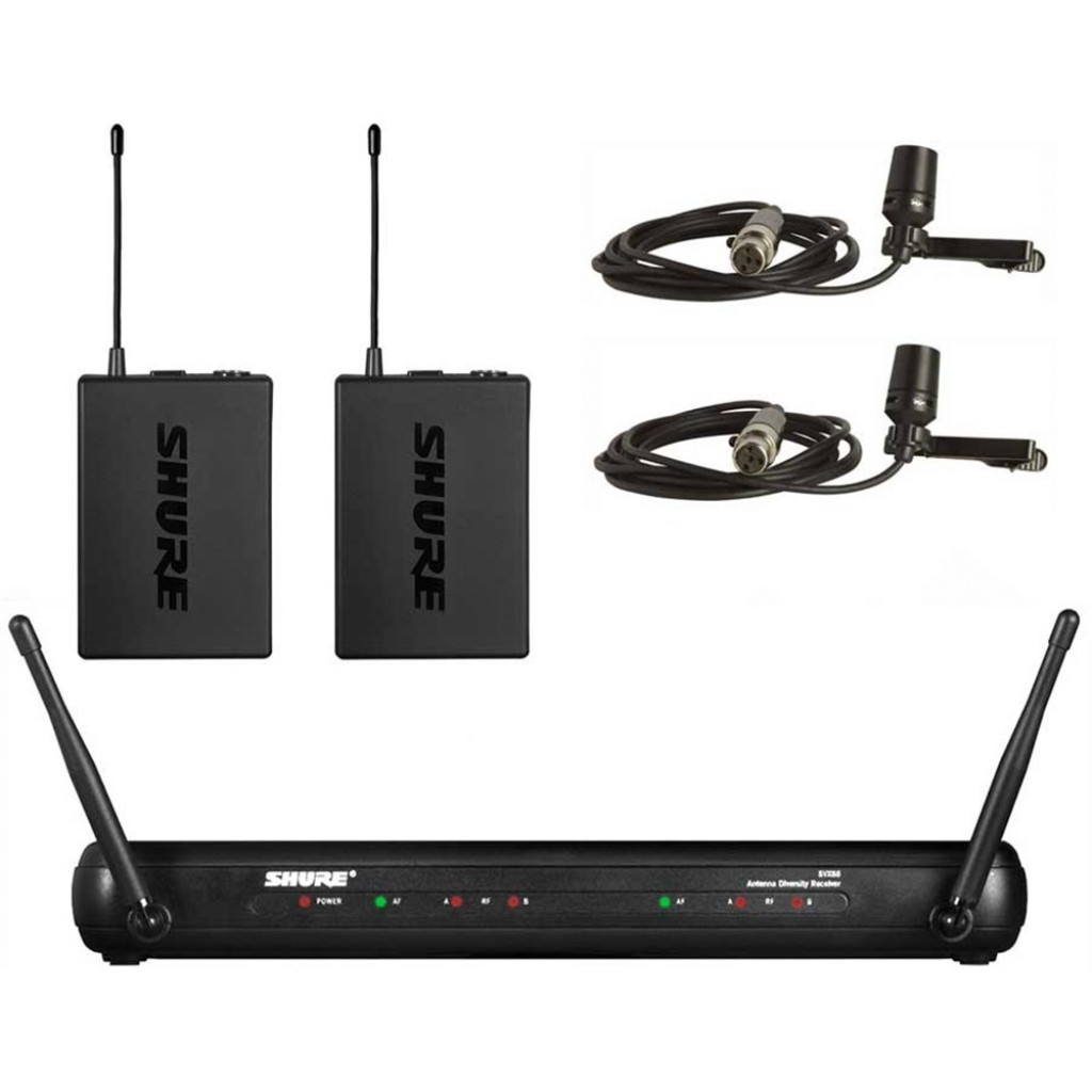 Buy Shure (SVX188A/CVL-J9) Wireless System In Nepal - Bass & Treble