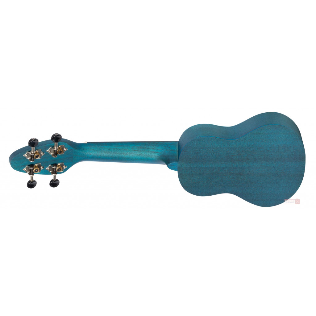 Ortega RUOCEAN Electro Acoustic Concert Ukulele, Ocean Blue