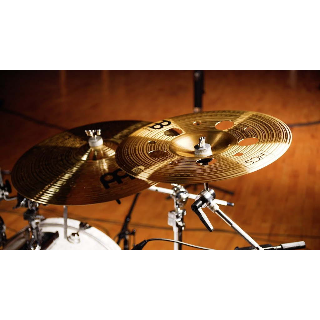  Meinl 14 Trash Stack Cymbal Pair with Holes - HCS