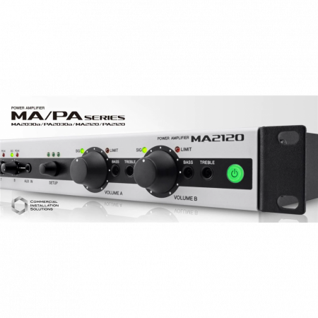 Yamaha MA2120 8-input Commercial Mixer/Amplifier